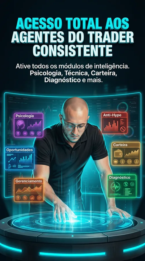 Capa: Agentes de IA do Trader Consistente